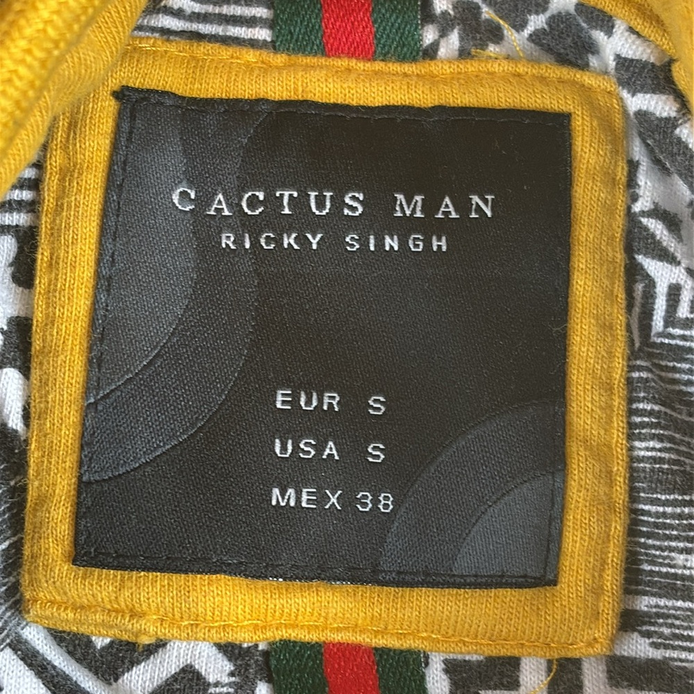 Cactus Man Hoodie‎ Womens Small - Picture 5 of 8